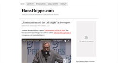 Desktop Screenshot of hanshoppe.com